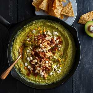 Charred Corn + Avocado Dip