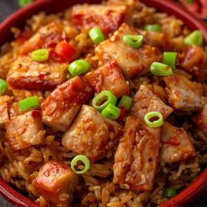 BBQ Pork Fried Rice