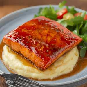 MISO GLAZED SALMON