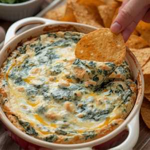 Four Cheese Spinach Dip