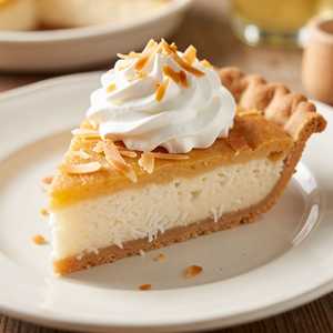 Coconut Custard Pie