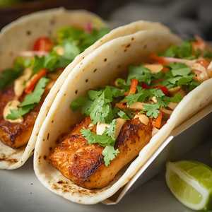 Salmon Tacos
