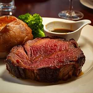 Slow-Roasted Prime Rib with Au Jus