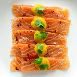 Salmon Crudo