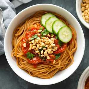 Sichuan Cold Chili Noodles