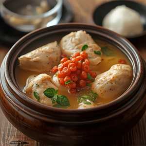 Braised Chicken And Herbs Casserole