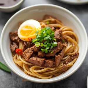 Beef Rice Noodle (W/ Soy Sauce)