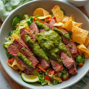 Skirt Steak Salad