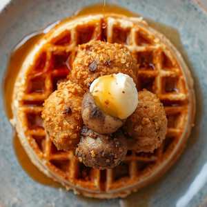 I Am Hospitable (GF) - Chick'n N Waffles
