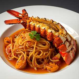 Whole Maine Lobster Spaghetti