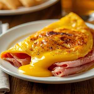 Ham and Cheese Omelette