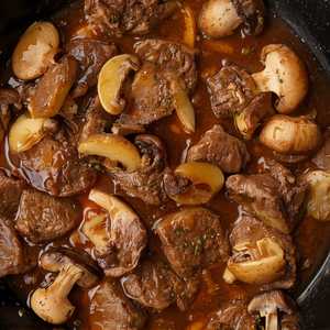 Double Mushroom & Beef