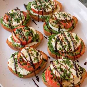Tray Veggie Caprese Sandwich