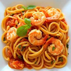 Fusilli con Gamberi