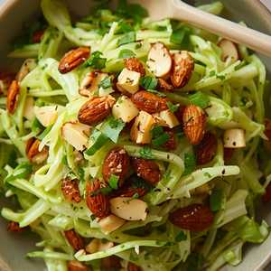 Shredded Cabbage & Almond