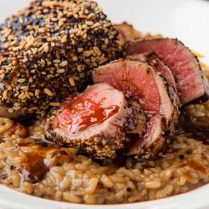 Pan Seared Ahi Tuna Steak