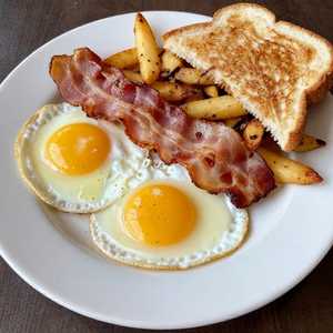 Eggs Any Style With Applewood Smoked Bacon
