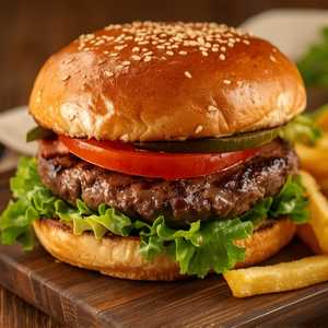 Grilled Hamburger
