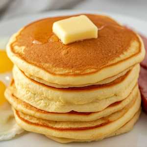 3 Pancakes & Eggs