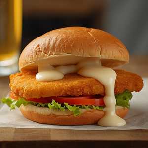 Beer-Battered Fish Sandwich