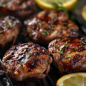 Grilled Lamb Riblets
