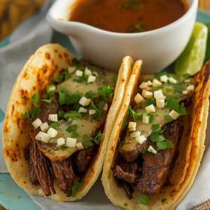 Crispy Birria Tacos