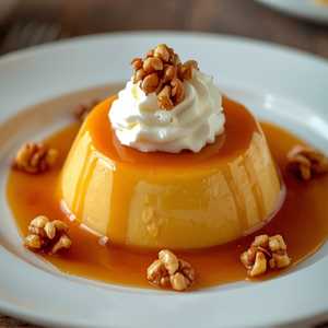 Flan De Dulce De Leche