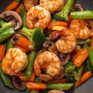 Prawns w/Vegetables