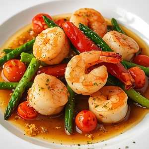 Prawn/Scallop Saute - combo