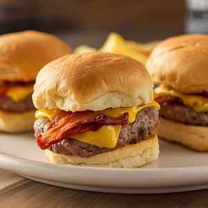 New! Cheesy Bacon Ranch Sliders