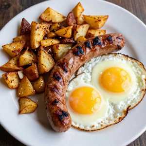 Eggs Any Style With Italian Sausage