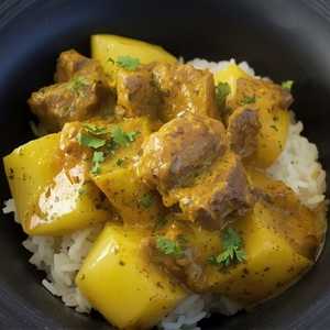Cury Beef w/Rice