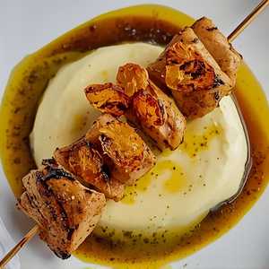 grilled chicken skewers