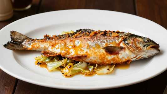 Crispy Whole Speckled Trout