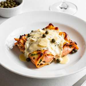 Lasagna Salmone Affumicato