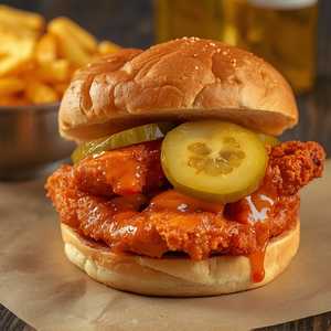 nashville hot chicken sandwich