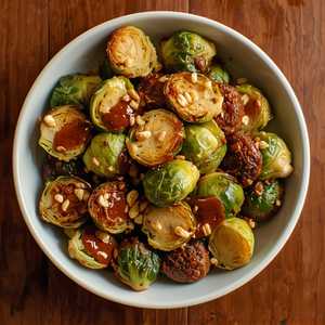 THAI PEANUT BRUSSELS SPROUTS