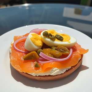 Smoked Salmon ET Bagels