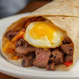 Steak & Eggs Burrito