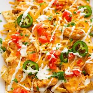 Buffalo Chicken Nachos