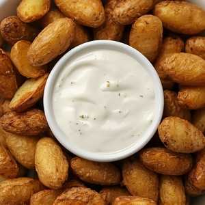 White Gold...Crispy Beef Tallow Fingerlings