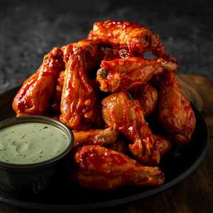 Red Chili-Glazed Chicken Wings