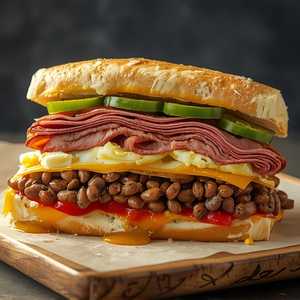 Torta Cubana Estilo Mexicano