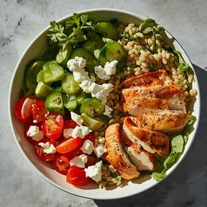 Mediterranean Chicken Bowl