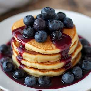 Blueberry Pancake (2pc)
