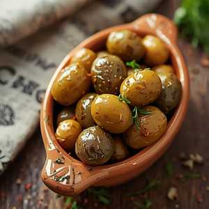 Warm Marinated Olives