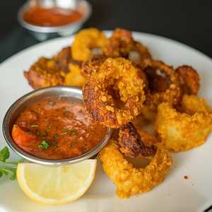 Cajun Dusted Calamari Rings