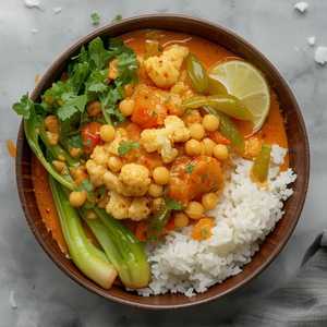 Bok Choy Red Curry
