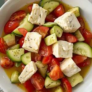 Tomato-Cucumber Salad
