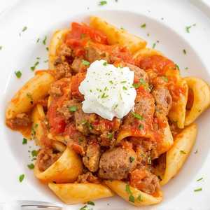 Garganelli with Pork Ragout